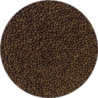 Посыпка "Шарики" коричневые 1 мм (100 гр)