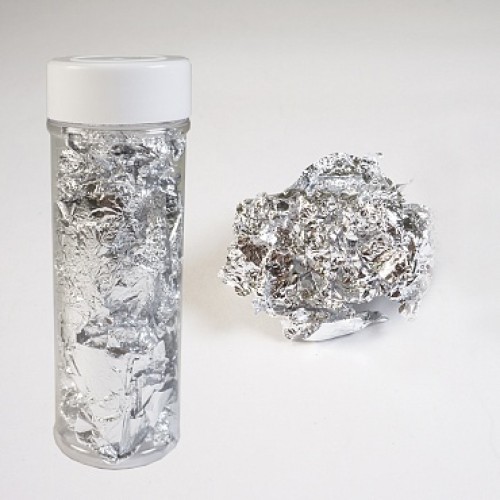 Пищевое серебро (хлопья 5-20мм) 15 гр