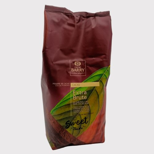 Какао-порошок алкализованный Extra Brute "Cacao Barry 22-24%" (1 кг)
