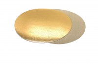 Подложка круглая 140/0,8 мм (золото)