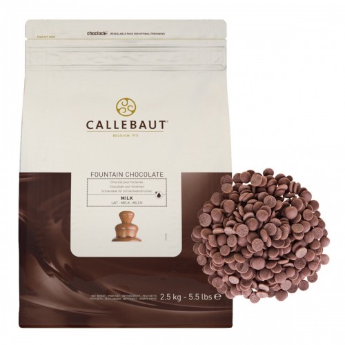 Шоколад "Callebaut" молочный для фонтанов (2.5 кг)