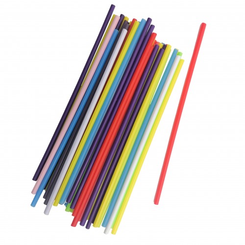 Палочки для кейк-попсов пластиковые 15см разноцветные (50шт)
