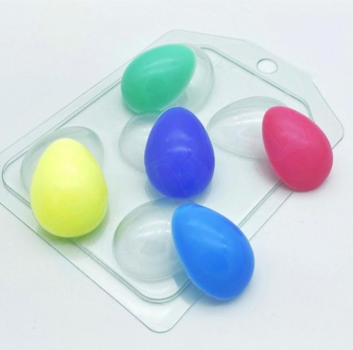 Форма для шоколада пластик "Яйца мини" 4х3х1,5 см