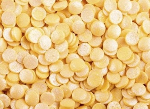 Посыпка "Конфетти" желтые перламутровые (100 гр)