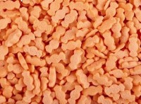 Посыпка "Конфеты" оранжевые мини (100 гр)