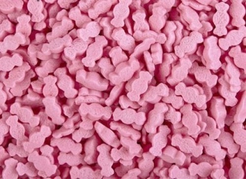 Посыпка конфеты (розовые мини) 100гр