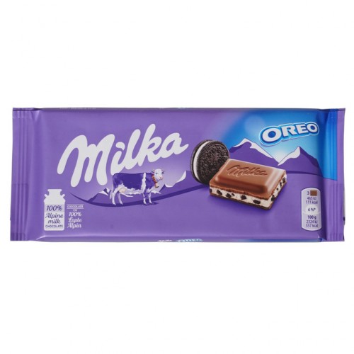 Шоколадная плитка "Милка" Oreo (100 гр)