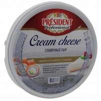 Сыр творожный "Президент 65%" (2,200 кг)