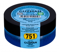 Краситель сухой "Guzman" жирорастворимый голубой небесный (5 гр)