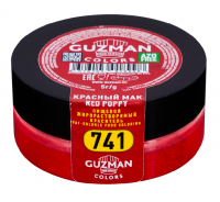 Краситель сухой "Guzman" жирорастворимый красный мак (5 гр)