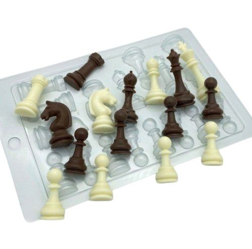 Форма для шоколада пластик "Шахматы" 