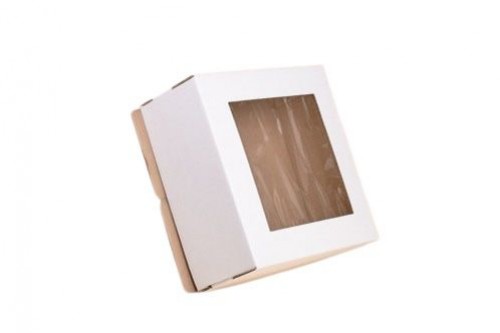 Коробка (с окном) Гофрокартон 300х300х130 мм