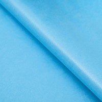 Бумага "Тишью" светло-голубая 50х66 см (10 шт)