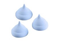 Сахарные фигурки "Безе" голубые большие гладкие (50 гр)