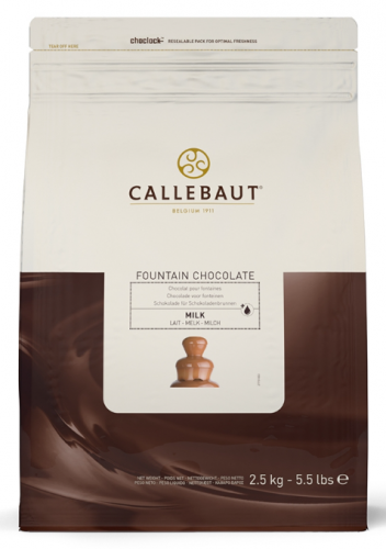 Шоколад "Callebaut" для фонтанов молочный (2.5 кг)