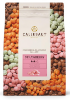 Шоколад "Callebaut" со вкусом клубники (2.5 кг)