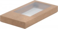 Коробка для шоколадной плитки  (крафт) 180х90х17 мм