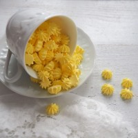 Сахарные фигурки "Мини-безе" желтые (250 гр)
