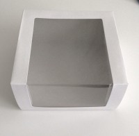 Коробка 180х180х100 мм (с окном)