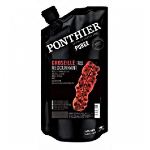 Пюре охлажденное "Ponthier" смородина красная (1 кг)