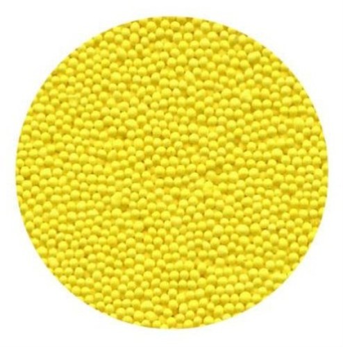 Посыпка "Шарики" желтые 1 мм (100 гр)