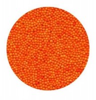 Посыпка "Шарики" оранжевые 1 мм (100 гр)