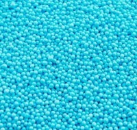 Посыпка "Шарики" голубые перламутровые 2 мм (100 гр)