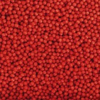 Посыпка "Шарики" красные перламутровые 2 мм (100 гр)