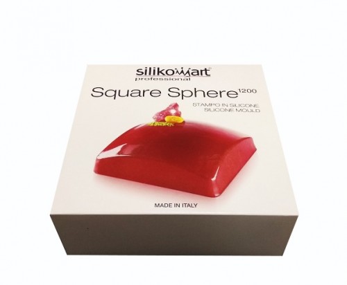 Форма для выпечки силикон SilikoMart "Квадратный шар" 16х6 см