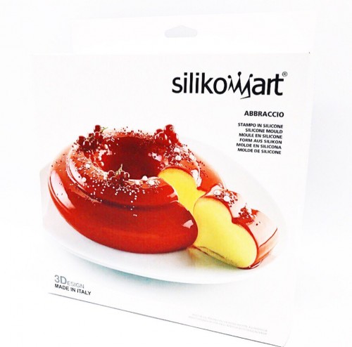Форма для выпечки силикон SilikoMart "Объятие" 22х6,5 см