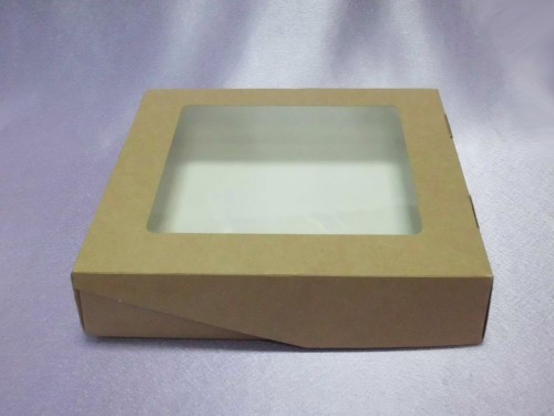 Коробка "ЭКО TABOX 1500" 200х200х40 мм (с окном)