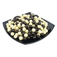 Драже рисовые шарики "Домино" в темной и белой глазури (100 гр)