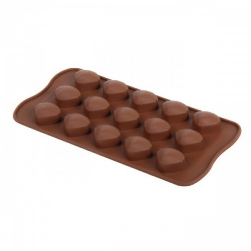 Форма для шоколада силикон "Ракушки" 21,5х11,5 см