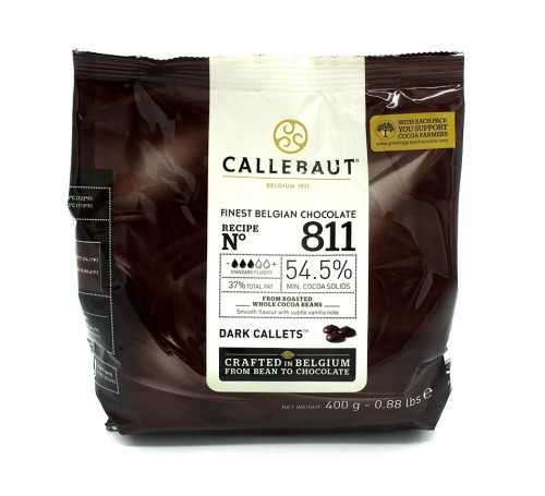 Шоколад "Callebaut" темный 54% (400 гр)