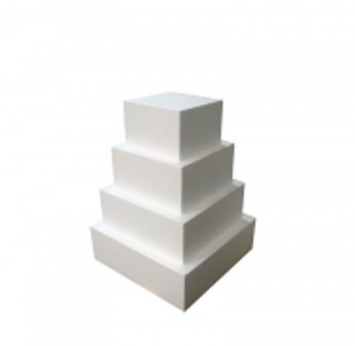 Форма муляжная для торта квадратная прямой край 45х45 см высота 10 см