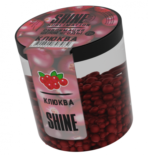 Сублимированная "Shine" Клюква целые ягоды (25 гр)