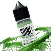Краситель гелевый "Shine" зеленый лист 10 мл 