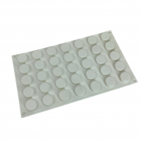 Форма для выпечки силикон "SuperMart" Микро раунд 35 ячеек (2,4х1,2 см)