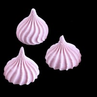Сахарные фигурки "Безе" розовые средние (650 гр)