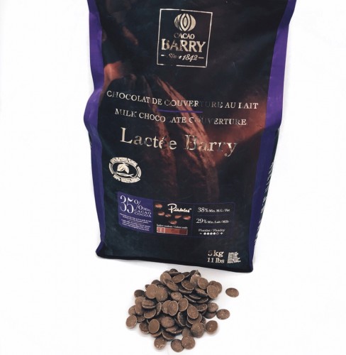 Шоколад молочный кувертюр Cacao Barry 35,3% (100 гр)