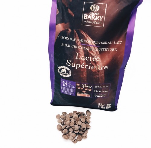 Шоколад молочный кувертюр Cacao Barry 38,2% (100 гр)