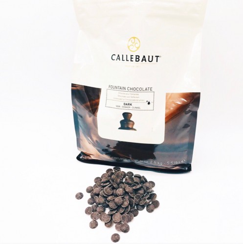 Шоколад "Callebaut" темный для фонтанов (100 гр)